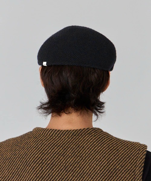 OVERRIDE（オーバーライド）の「OVERRIDE  WOOL KNIT HUNTING / オーバーライド（ハンチング/ベレー帽・メンズ・ブラック/ネイビー/グレー/グリーン・60cm/58cm/62cm）」の13枚目の写真