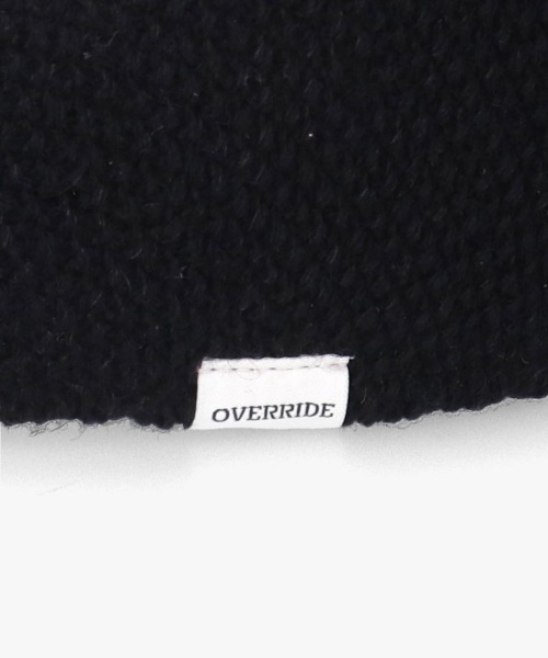 OVERRIDE（オーバーライド）の「OVERRIDE  WOOL KNIT HUNTING / オーバーライド（ハンチング/ベレー帽・メンズ・ブラック/ネイビー/グレー/グリーン・60cm/58cm/62cm）」の20枚目の写真