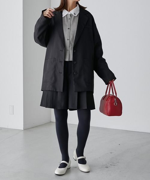 BONLECILL(ボンルシール)の「ラウンドトゥクラシックメリージェーンシューズ(パンプス・レディース・レッド/アイボリー/ブラック/ブラック系1・L/XL/S/M)」の10枚目の写真