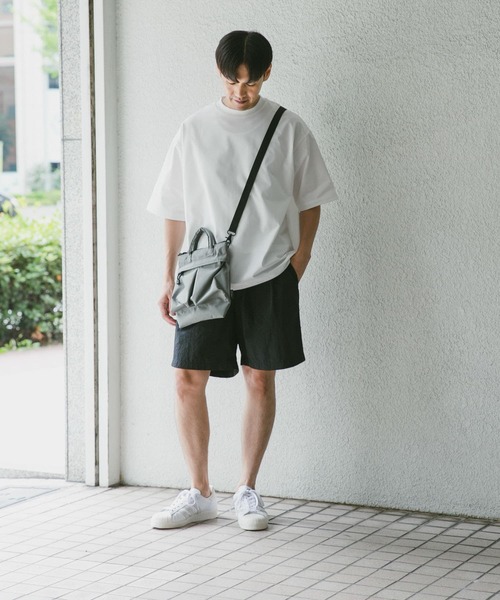 URBAN RESEARCH DOORS(アーバンリサーチドアーズ)の「『吸水速乾』URD Drawstring TECH T-SHIRTS(Tシャツ/カットソー・メンズ・グレー/ホワイト/ブラック・MEDIUM/LARGE)」の11枚目の写真