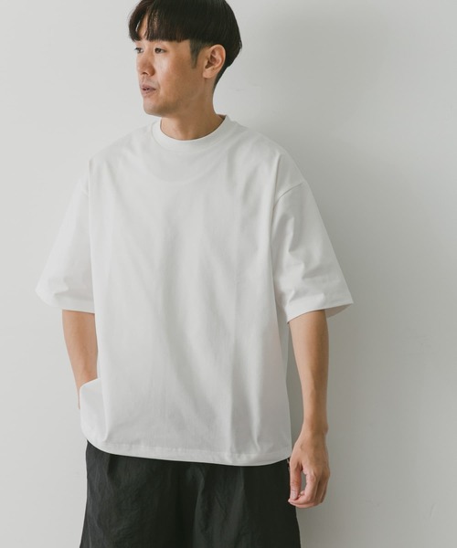 URBAN RESEARCH DOORS(アーバンリサーチドアーズ)の「『吸水速乾』URD Drawstring TECH T-SHIRTS(Tシャツ/カットソー・メンズ・グレー/ホワイト/ブラック・MEDIUM/LARGE)」の14枚目の写真