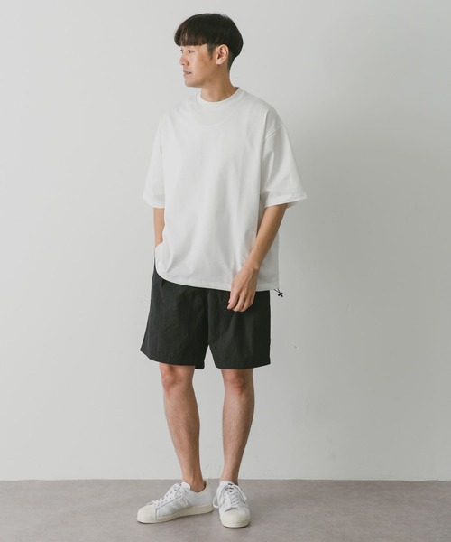 URBAN RESEARCH DOORS(アーバンリサーチドアーズ)の「『吸水速乾』URD Drawstring TECH T-SHIRTS(Tシャツ/カットソー・メンズ・グレー/ホワイト/ブラック・MEDIUM/LARGE)」の17枚目の写真