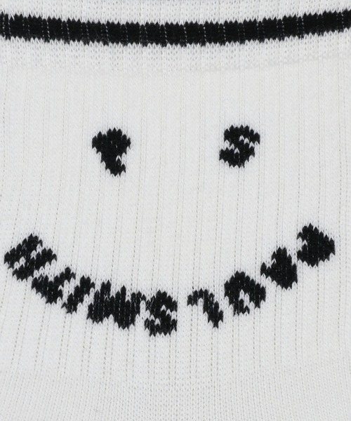 Paul Smith（ポールスミス）の「"Happy" ソックス / 235608 MDW（ソックス/靴下・レディース・ブラック/ブルー/オフホワイト・22-24）」の5枚目の写真