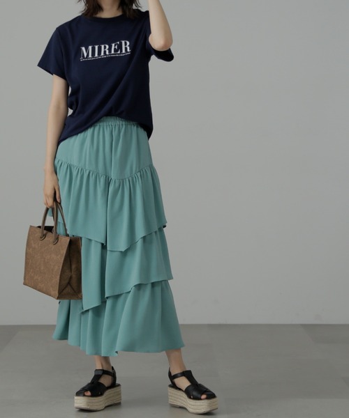 FREE'S MART（フリーズマート）の「エンボスペイズリーバッグ（トートバッグ・レディース・ホワイト/ブラウン/カーキ/ブラック・ﾌﾘ-）」の14枚目の写真