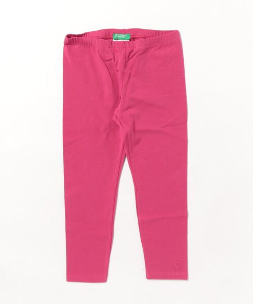 BENETTON (UNITED COLORS OF BENETTON)（ベネトンユナイテッドカラーズオブベネトン）の「キッズブランドロゴ刺繍入りレギンスG（レギンス/スパッツ・キッズ・レッド/ピンク/パープル・X-SMALL/116/104/98/90/82）」の6枚目の写真