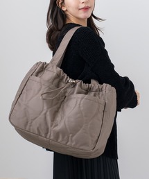 VitaFelice（ヴィータフェリーチェ）の「フロントポケット2typeトートバッグ 巾着バッグ（トートバッグ）」