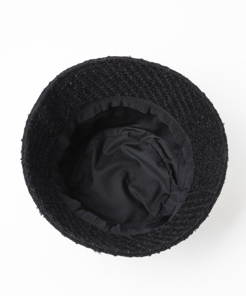 Andemiu（アンデミュウ）の「ツイードバケットハット961569（ハット・レディース・オフホワイト/ブラック/マルチ・FREE）」の18枚目の写真