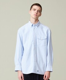 【UNISEX】オックス起毛 シャツ/B.D.
