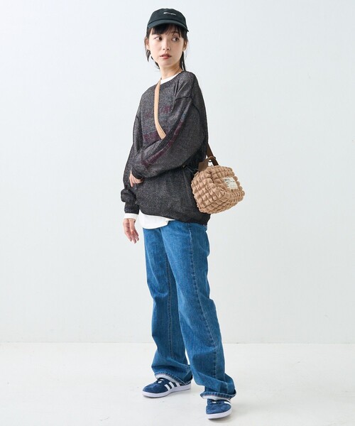 FREAK'S STORE(フリークスストア)の「BROWN BROWN THEATRE PRODUCTS× FREAK'S STORE/ブラウン 別注 ポップコーン スクエア 2way ショルダーバッグ(ショルダーバッグ・レディース・ベージュ/ブラック・ONE SIZE)」の7枚目の写真