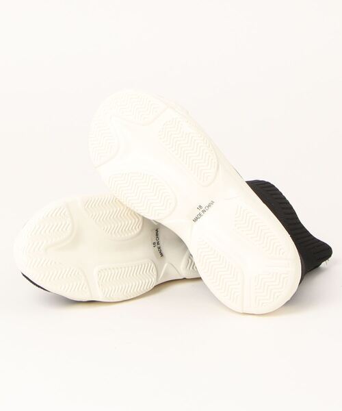 MR(まる)の「キッズニットブーツ(ブーツ・キッズ・ブラック/ベージュ・21cm/18cm/19cm/20cm/22cm)」の4枚目の写真
