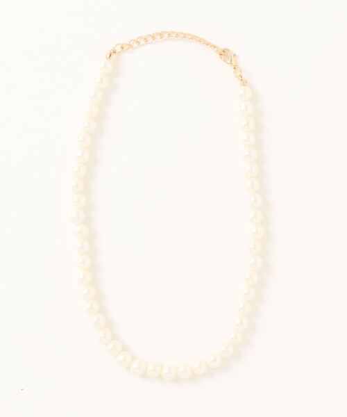 FREE'S MART（フリーズマート）の「パールチョーカー（ネックレス・レディース・ホワイト・ﾌﾘ-）」の6枚目の写真