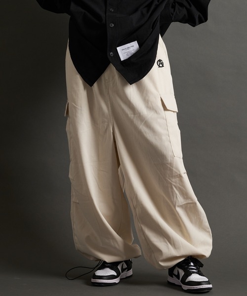 GALLIS ADDICTION（ガリスアディクション）の「GA WIDE-CARGO PANTS（その他パンツ・メンズ・カーキ/ホワイト/ブラック・M/L）」の7枚目の写真