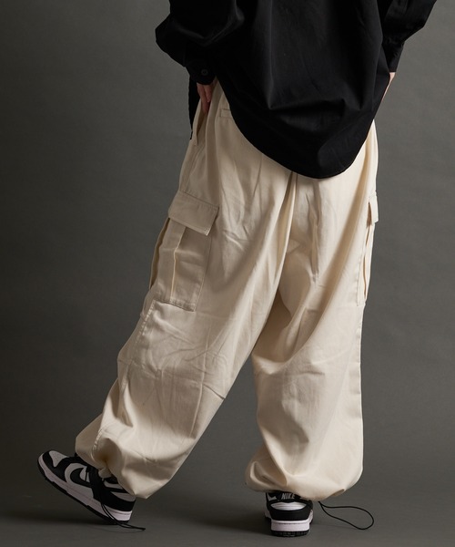 GALLIS ADDICTION（ガリスアディクション）の「GA WIDE-CARGO PANTS（その他パンツ・メンズ・カーキ/ホワイト/ブラック・M/L）」の13枚目の写真