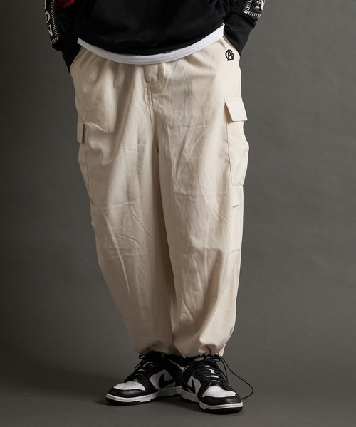 GALLIS ADDICTION（ガリスアディクション）の「GA WIDE-CARGO PANTS（その他パンツ・メンズ・カーキ/ホワイト/ブラック・M/L）」の6枚目の写真