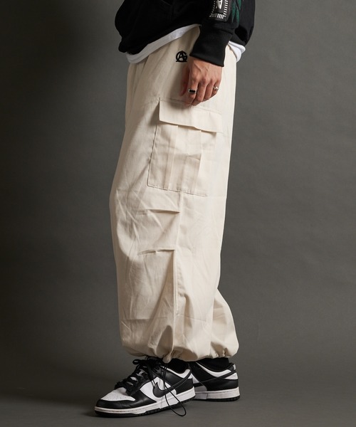 GALLIS ADDICTION（ガリスアディクション）の「GA WIDE-CARGO PANTS（その他パンツ・メンズ・カーキ/ホワイト/ブラック・M/L）」の10枚目の写真