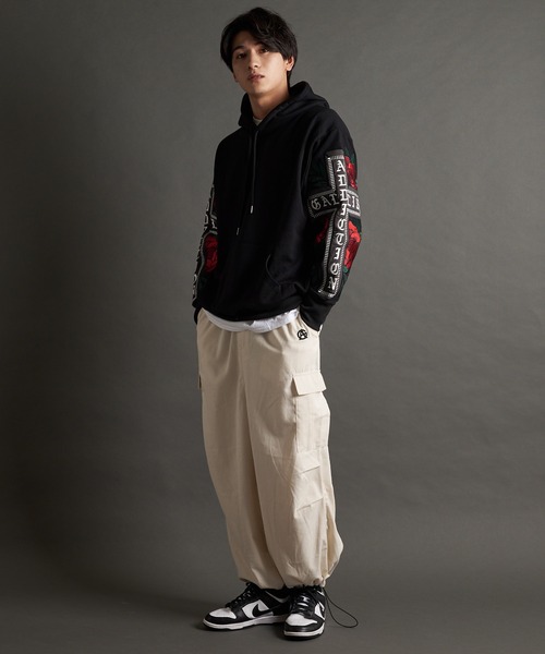 GALLIS ADDICTION（ガリスアディクション）の「GA WIDE-CARGO PANTS（その他パンツ・メンズ・カーキ/ホワイト/ブラック・M/L）」の17枚目の写真