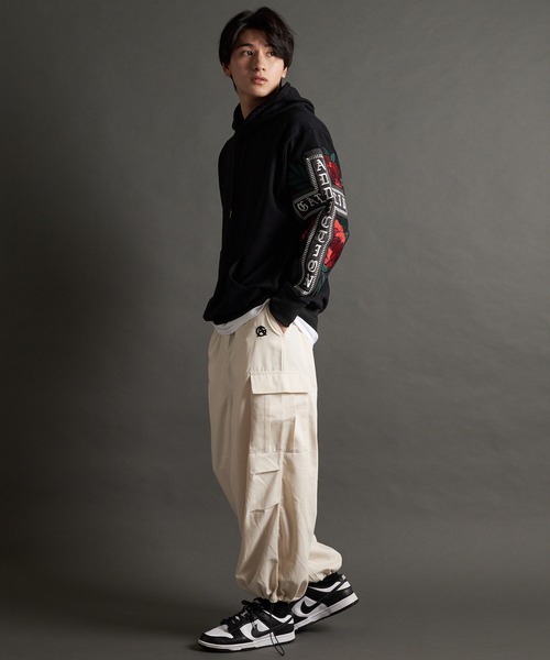 GALLIS ADDICTION（ガリスアディクション）の「GA WIDE-CARGO PANTS（その他パンツ・メンズ・カーキ/ホワイト/ブラック・M/L）」の19枚目の写真
