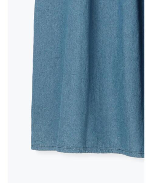 ehka sopo（エヘカソポ）の「デニムティアードスカート（スカート・レディース・ネイビー/サックスブルー/ブラック・F）」の12枚目の写真