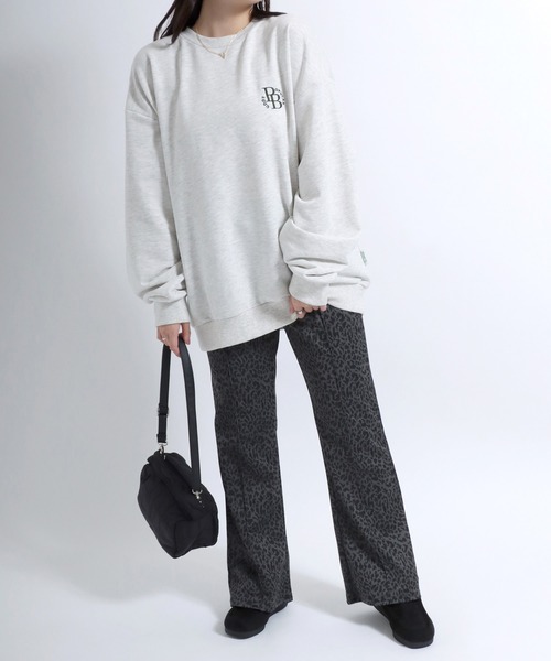 Salong hameu（サロン ハミュー）の「センタープリーツ ヒョウ柄・ゼブラ柄 アニマル総柄フレアパンツ レディース/イージーパンツ（その他パンツ・レディース・ブラック系その他/ベージュ系その他/ホワイト系その他/ベージュ系その他2・L/M）」の14枚目の写真