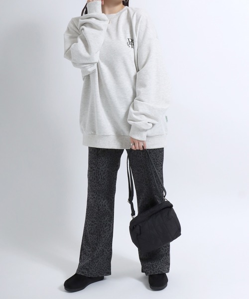 Salong hameu（サロン ハミュー）の「センタープリーツ ヒョウ柄・ゼブラ柄 アニマル総柄フレアパンツ レディース/イージーパンツ（その他パンツ・レディース・ブラック系その他/ベージュ系その他/ホワイト系その他/ベージュ系その他2・L/M）」の15枚目の写真