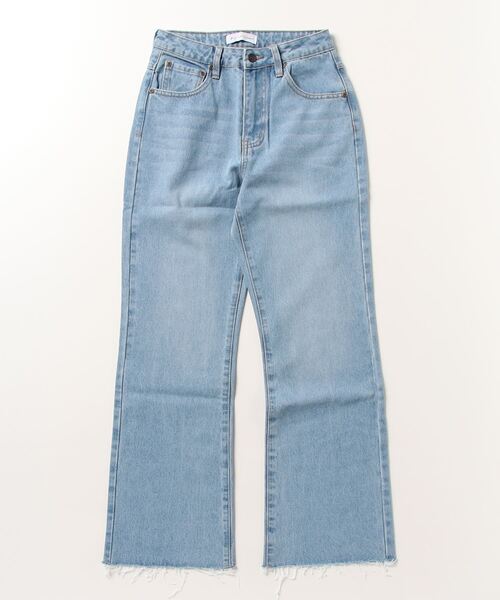 ムラサキスポーツ(ムラサキスポーツ)の「RIKKA FEMME/リッカファム ロンパン デニムパンツ RF23FW22(デニムパンツ・レディース・インディゴブルー/ライトインディゴブルー・S/M/L)」の19枚目の写真