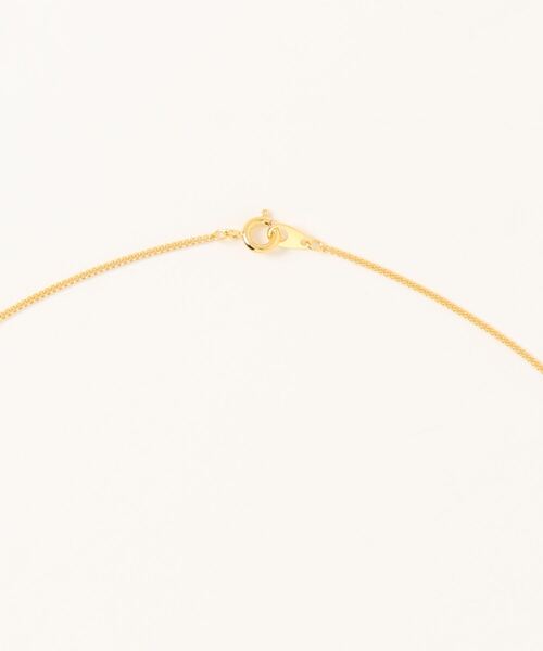 aquvii（アクビ）の「アクビ eyelash necklace（ネックレス・レディース・ゴールド・フリー）」の2枚目の写真