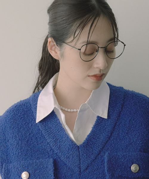 saloon（サルーン）の「SALOON(サルーン)/変形パールショートネックレス（ネックレス・レディース・その他1・FREE）」の11枚目の写真