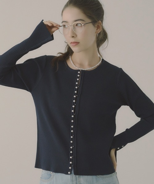 saloon（サルーン）の「SALOON(サルーン)/変形パールショートネックレス（ネックレス・レディース・その他1・FREE）」の10枚目の写真