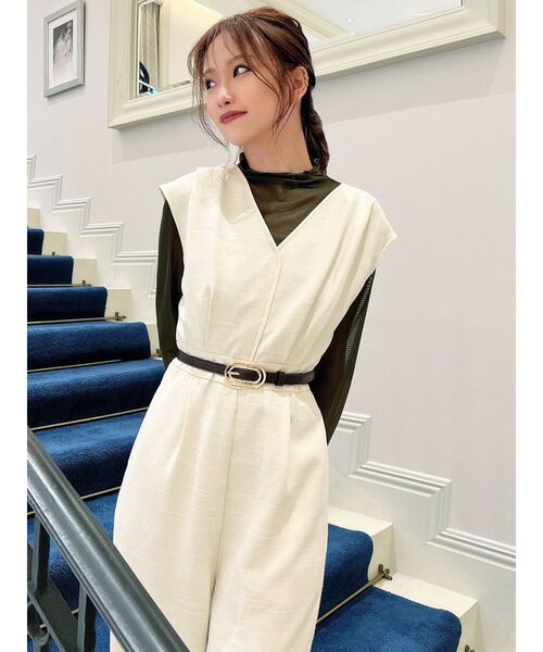 RESEXXY（リゼクシー）の「シアートップス（Tシャツ/カットソー・レディース・ブラック/アイボリー/グリーン・FREE）」の16枚目の写真