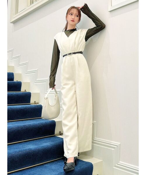 RESEXXY（リゼクシー）の「シアートップス（Tシャツ/カットソー・レディース・ブラック/アイボリー/グリーン・FREE）」の18枚目の写真