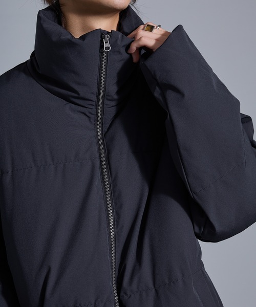 Anchor Smith（アンカー スミス）の「ビッグシルエットハイネックドロストパディングジャケット（ダウンジャケット/コート・メンズ・ホワイト/ブラック/グレー/ネイビー・M/L）」の11枚目の写真