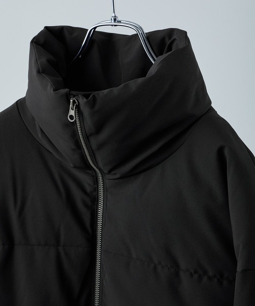 Anchor Smith（アンカー スミス）の「ビッグシルエットハイネックドロストパディングジャケット（ダウンジャケット/コート・メンズ・ホワイト/ブラック/グレー/ネイビー・M/L）」の17枚目の写真