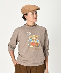 美品　45R ベタッチウマッコプリントの90845星Tシャツ 美品 45R ベタッチウマッコプリントの90845星Tシャツ