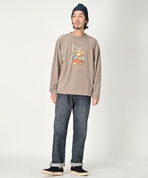 美品　45R ベタッチウマッコプリントの90845星Tシャツ 80970333.jpg