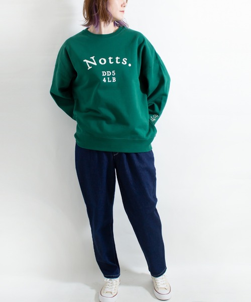 ALL ORDINARIES(オールオーディナリーズ)の「Notts. クルーネックビッグスウェット(スウェット・レディース・アッシュグレー/グリーン系その他・M)」の20枚目の写真