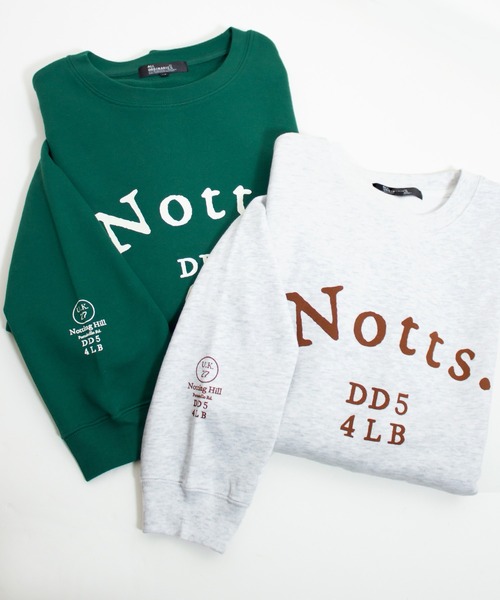 ALL ORDINARIES(オールオーディナリーズ)の「Notts. クルーネックビッグスウェット(スウェット・レディース・アッシュグレー/グリーン系その他・M)」の19枚目の写真