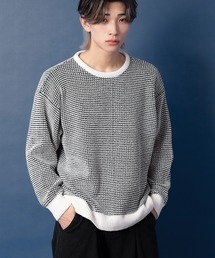 NULL（ヌル）の「【NULL】モール クルーニット（ニット/セーター）」