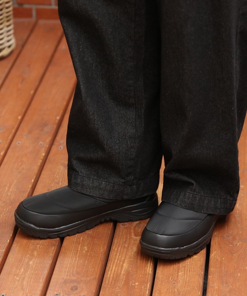 ８(eight)（エイト）の「防水ブーツ防滑（ブーツ・メンズ・ブラック・25.0cm/25.5cm/26.0cm/26.5cm/27.0cm/28.0cm）」の2枚目の写真