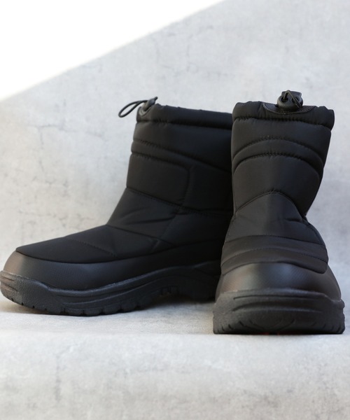 ８(eight)（エイト）の「防水ブーツ防滑（ブーツ・メンズ・ブラック・25.0cm/25.5cm/26.0cm/26.5cm/27.0cm/28.0cm）」の19枚目の写真