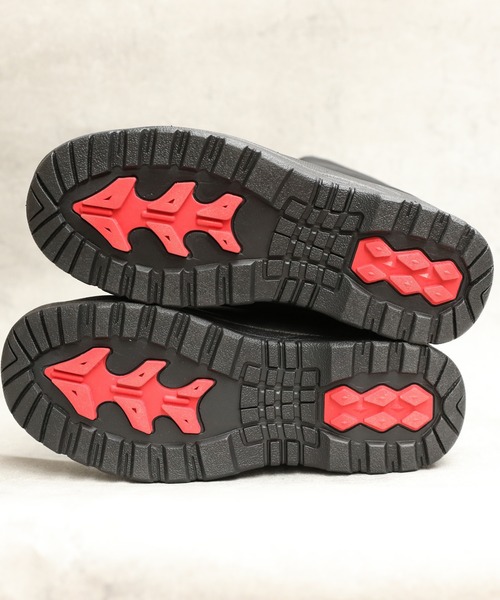 ８(eight)（エイト）の「防水ブーツ防滑（ブーツ・メンズ・ブラック・25.0cm/25.5cm/26.0cm/26.5cm/27.0cm/28.0cm）」の22枚目の写真