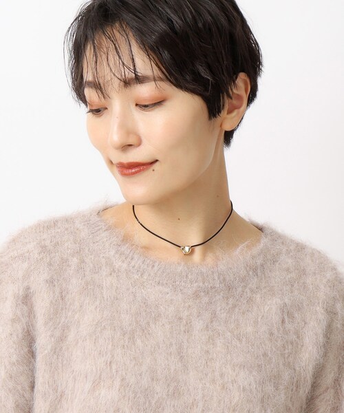 OPAQUE.CLIP(オペークドットクリップ)の「◆ハートチョーカー(ネックレス・レディース・ゴールド/シルバー・00)」の7枚目の写真