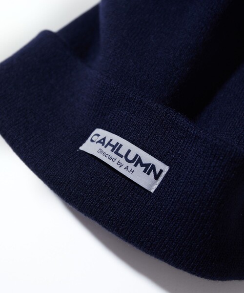 CAHLUMN/カウラム Acrylic Rib Watch Cap/アクリル リブ ワッチ