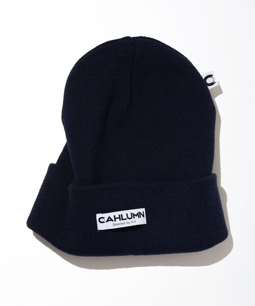 CAHLUMN（カウラム）の「CAHLUMN/カウラム Acrylic Rib Watch Cap/アクリル リブ ワッチキャップ（ニットキャップ/ビーニー・メンズ・ブラウン/ダークブラウン/ワインレッド/マスタード/ネイビー・ﾌﾘ-）」の7枚目の写真