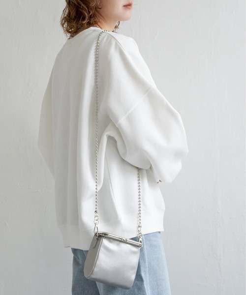 notch.(ノッチ)の「がま口ボールチェーンショルダーバッグ(ショルダーバッグ・レディース・ブラック/シルバー・ONESIZE)」の19枚目の写真