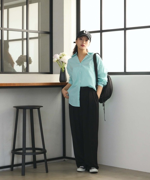 Edit Sheen(エディットシーン)の「ナイロンBIGボディバッグ(ボディバッグ/ウエストポーチ・レディース・ブラック/グレー・FREE)」の19枚目の写真