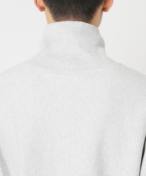 珍品目無 〜90's champion moc neck sweat shirt