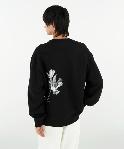 Y-3（ワイスリー）の「GFX FT CREW（スウェット・メンズ・ブラック・X-SMALL/X-LARGE/LARGE/MEDIUM/XX-SMALL/SMALL/XX-LARGE）」の3枚目の写真