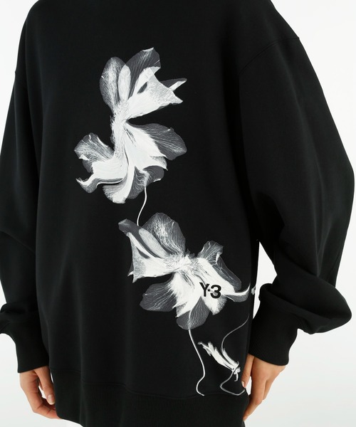 Y-3（ワイスリー）の「GFX FT CREW（スウェット・メンズ・ブラック・X-SMALL/X-LARGE/LARGE/MEDIUM/XX-SMALL/SMALL/XX-LARGE）」の4枚目の写真