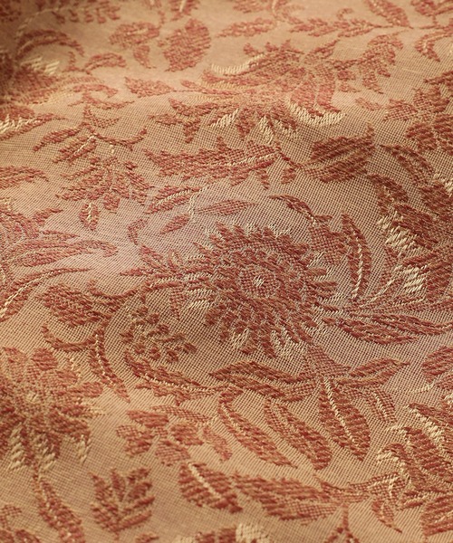 MEN'S BIGI（メンズビギ）の「ボタニカル柄ジャカードシャツ（シャツ/ブラウス・メンズ・ワイン/ブルー/オレンジ・01/02/03/04）」の15枚目の写真