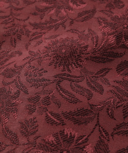 MEN'S BIGI（メンズビギ）の「ボタニカル柄ジャカードシャツ（シャツ/ブラウス・メンズ・ワイン/ブルー/オレンジ・01/02/03/04）」の16枚目の写真